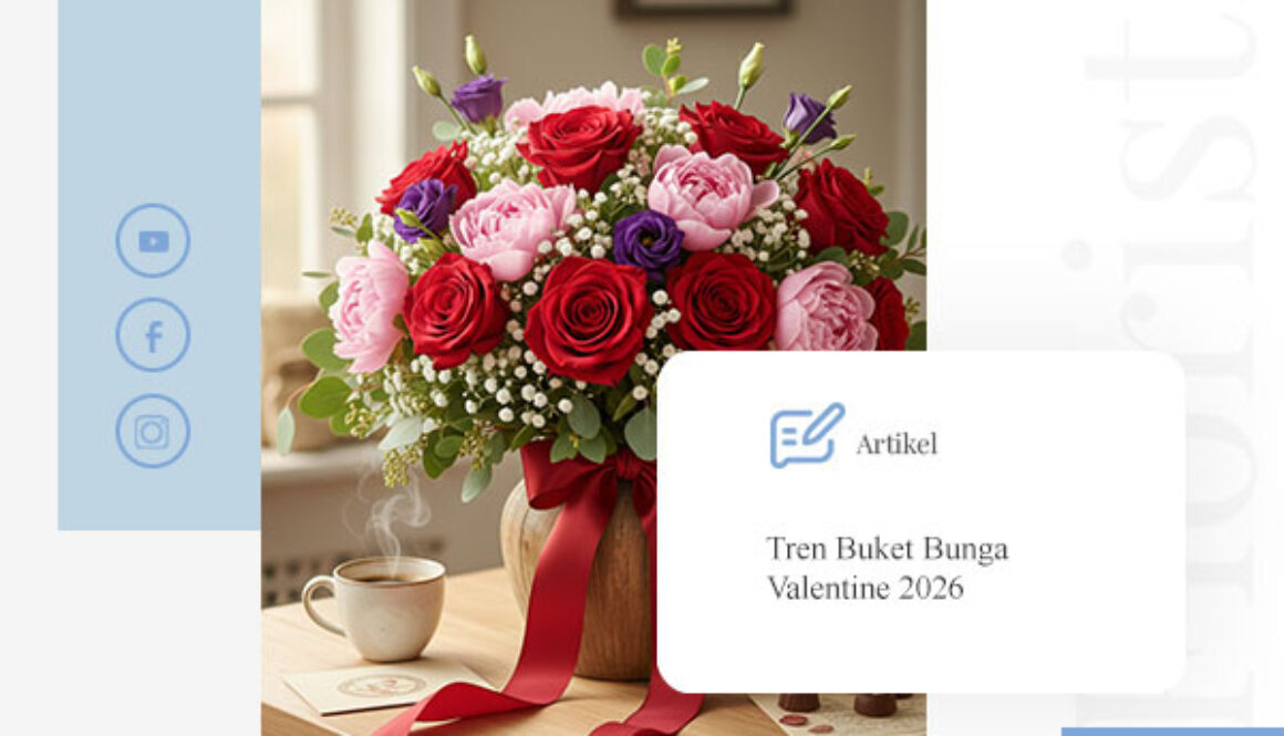 Tren Buket Bunga Valentine 2026