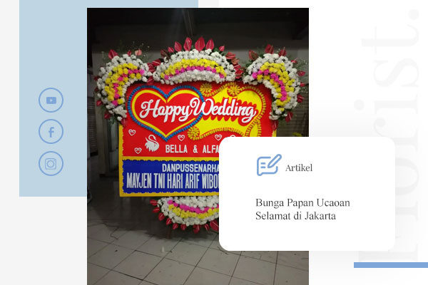 Bunga Papan Ucapan Selamat di Jakarta